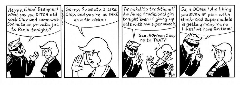 acedev comic, webcomic for Monday 12 Sep 2016
